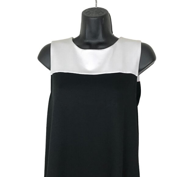 alice + olivia Two Tone Beautiful Black And White Dress Size S - Picture 3 of 7